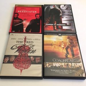 Samuel L. Jackson DVD Movie Bundle